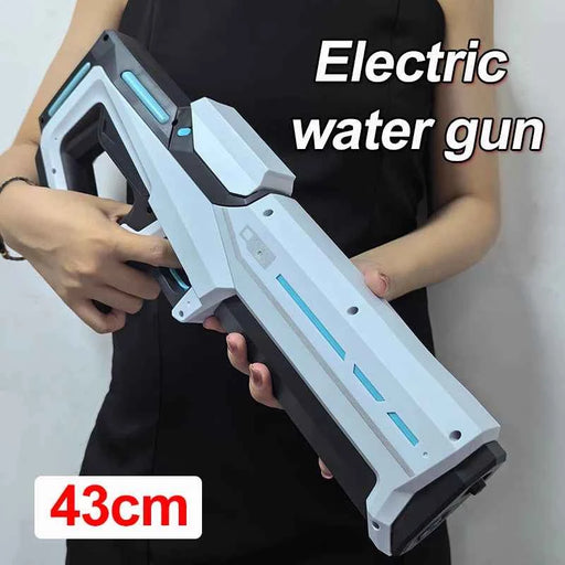 Pistole ad acqua elettriche per adulti Potente spruzza d'acqua automatica Aspirazione d'acqua Blasters Estate Giocattolo da spiaggia all'aperto per ragazzi Regalo per bambini