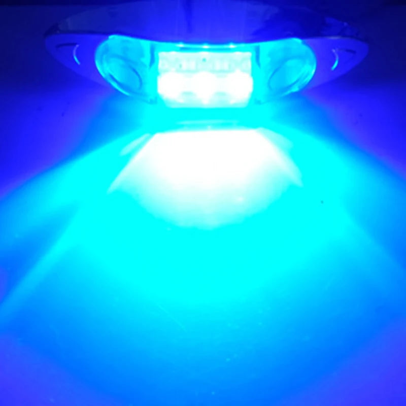 4 pezzi luci per barche marine di cortesia a LED cabina ponte passerella - immagine 3