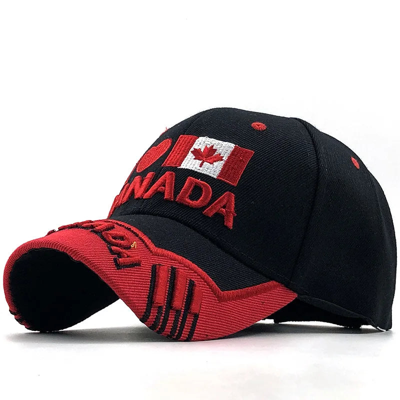 Nuovi colori contrasto Canada berretto da Baseball ricamato per uomo donna cotone - immagine 3