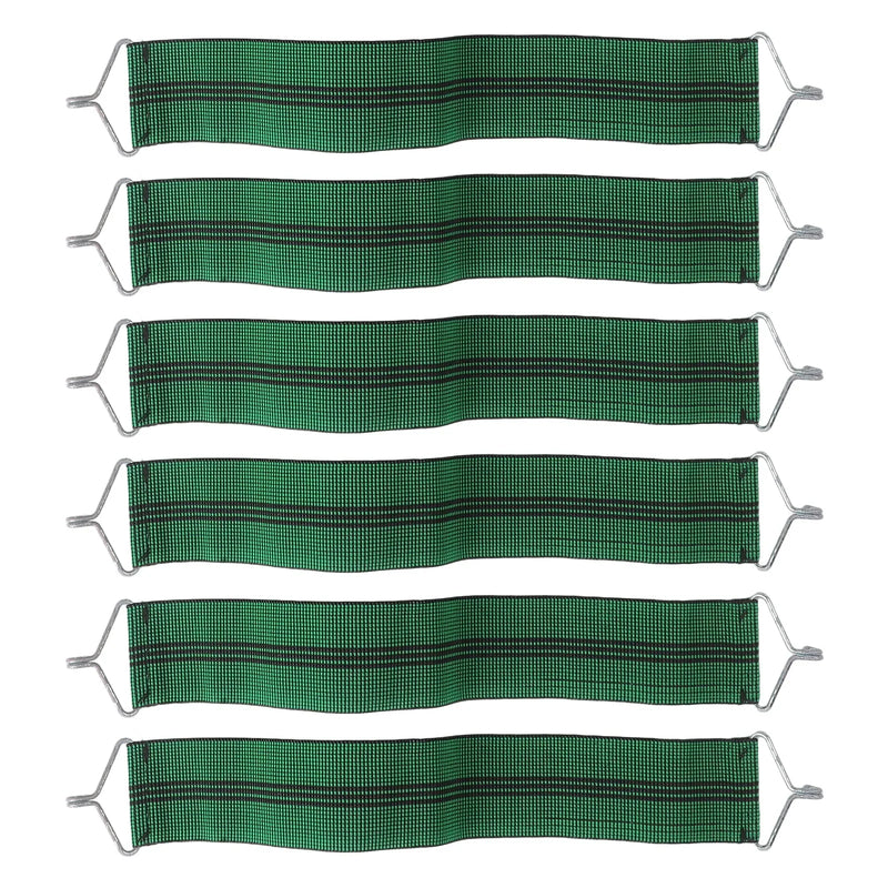 Assemblaggio semplificato Proteggi i tuoi mobili da esterno con un set di 6 affidabili cinture per sedie rinforzate realizzate in tessuto resistente