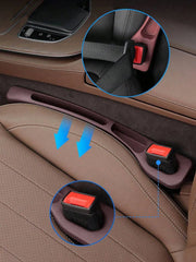 Organizer Sedile Auto 2 Pezzi – Riempitore Spazi Anti-Caduta con Portaoggetti - Campeda