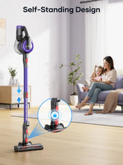 Laresar V10 Lite 38000Pa Aspirapolvere senza fili Palmare Forte pulsante di - immagine 3