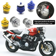 Regolatori Precarico Forcella 41mm per Honda CB400 – Tappi Ammortizzatore Anteriore CNC in Alluminio, Accessori Moto - Campeda