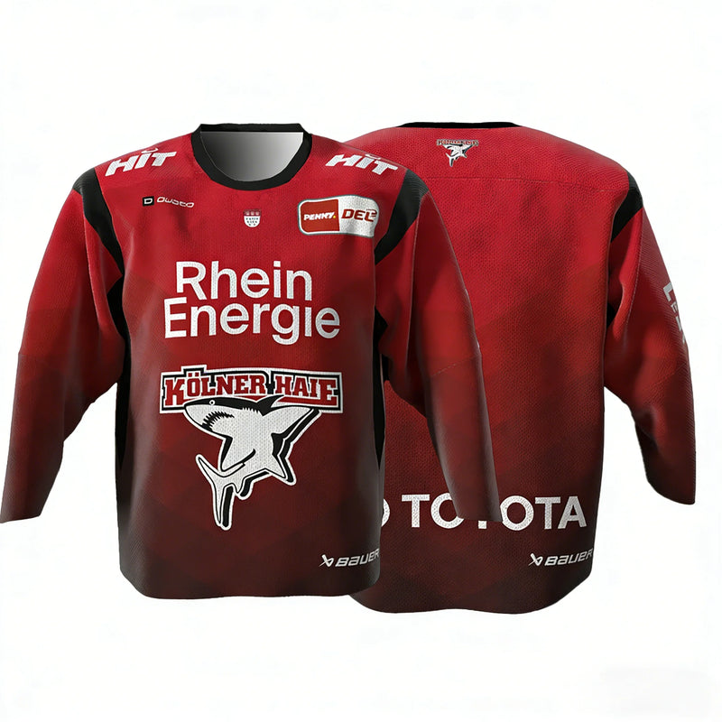Köln Haier MacLeod Maglia da Hockey su Ghiaccio Tedesca 89 Russell DEL Genitore-Figlio - CTZ18565 S - immagine 15
