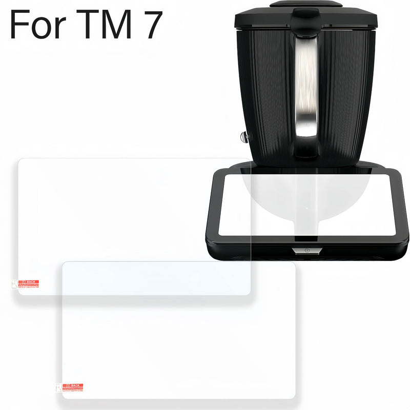 2 pezzi compatibili con Thermomix TM7/TM6 protezione schermo vetro temperato ad alto allumina frullatore accessori da cucina pellicola protettiva