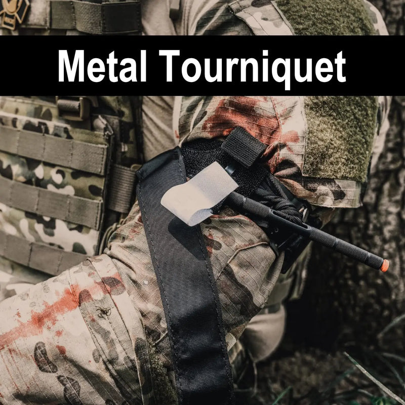 Kit Pronto Soccorso Tattico RHINO RESCUE – EDC Pouch Molle Survival Trauma Kit per Campeggio e Outdoor - Campeda