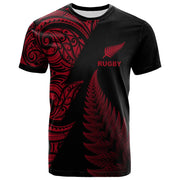 3D Zelanda Maori Palla da rugby Stampa T Shirt Sport Fitness T-shirt ad - immagine 9