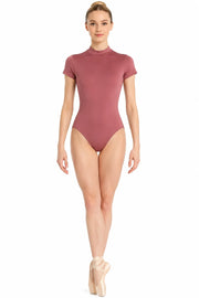 Body da Danza Classica e Ginnastica Monopezzo a Maniche Corte con Ampia Apertura - immagine 11