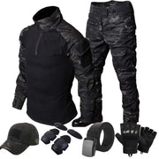 MCBK Uniforme tattica Tute da combattimento Milit Tuta mimetica Camicie caccia - immagine 12