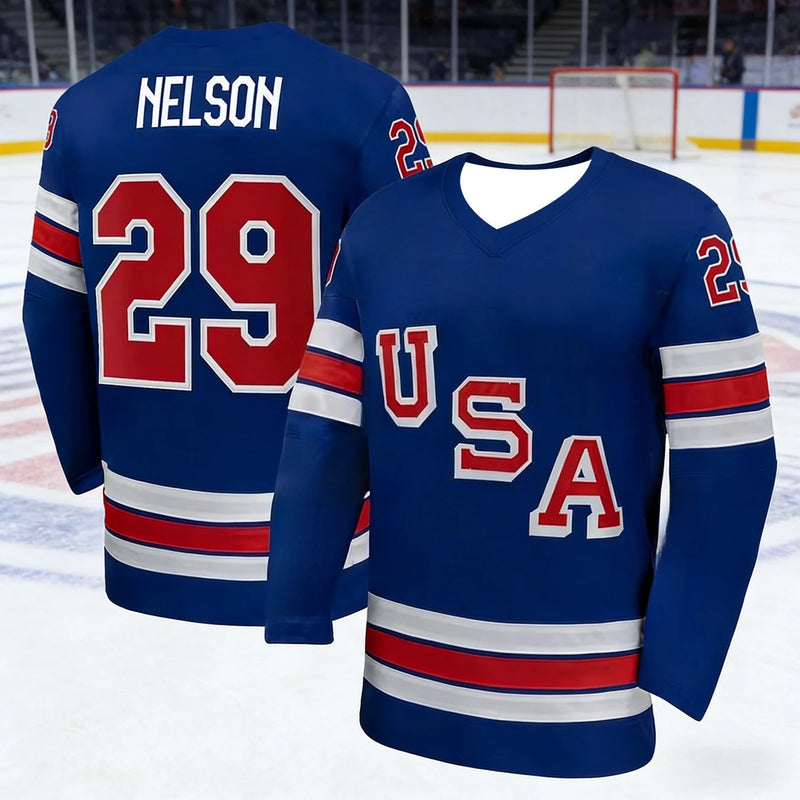 Maglia da allenamento hockey su ghiaccio americano uomo più venduta - immagine 3