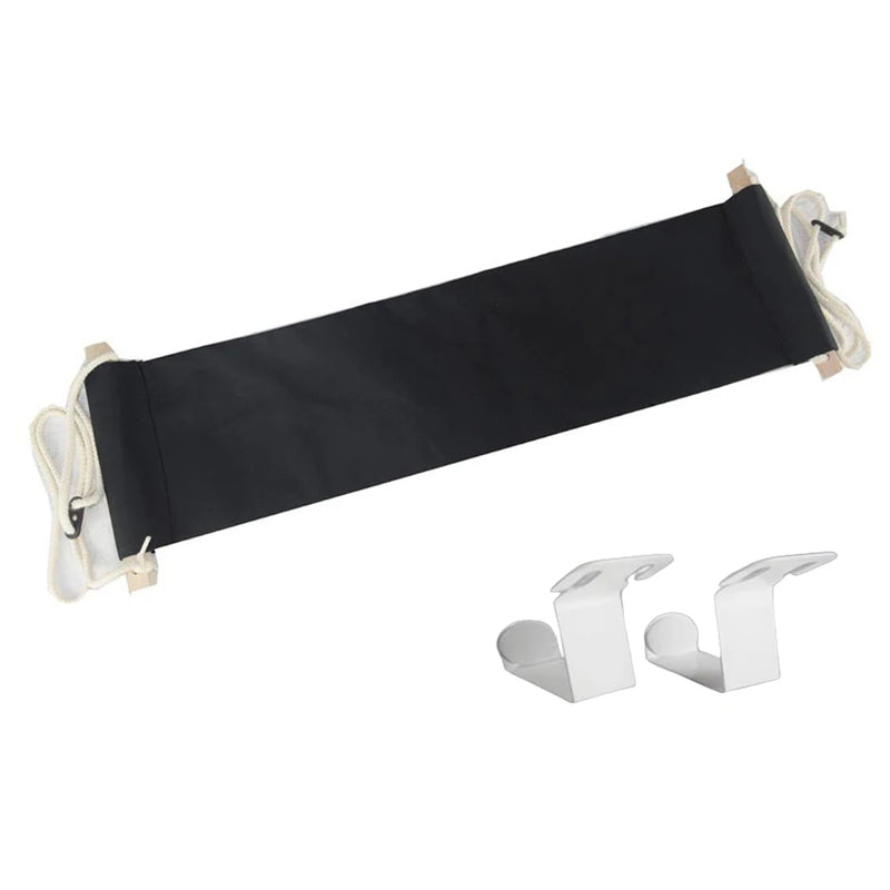 Amaca portatile poggiapiedi in poliestere poggiapiedi poggiapiedi regolabile poggiapiedi piedini poggiapiedi per ufficio casa campeggio