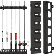 Supporti per canna da pesca Supporto asta verticale a 6 canne palo modulare