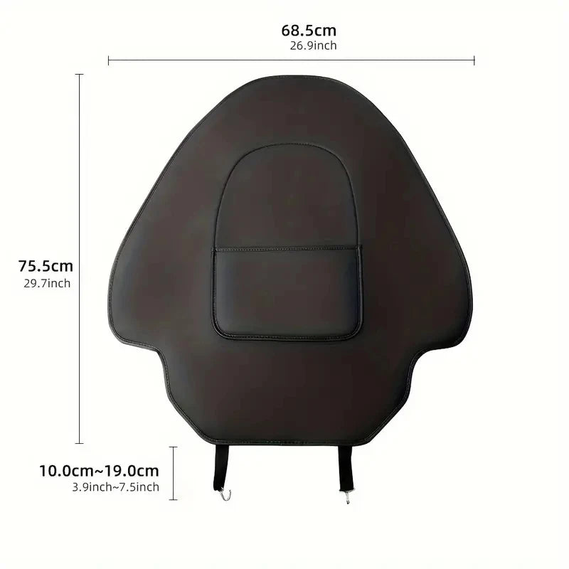 Tappetino Schienale Tesla Model 3/Y – Protezione Sedile Antigraffio in Pelle Premium - Campeda