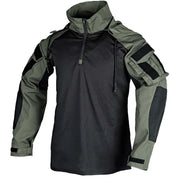 Tute tattiche da uomo Abbigliamento paintball all'aperto Uniforme tiro Combattimento - green shirt S 45kg-55kg - immagine 7