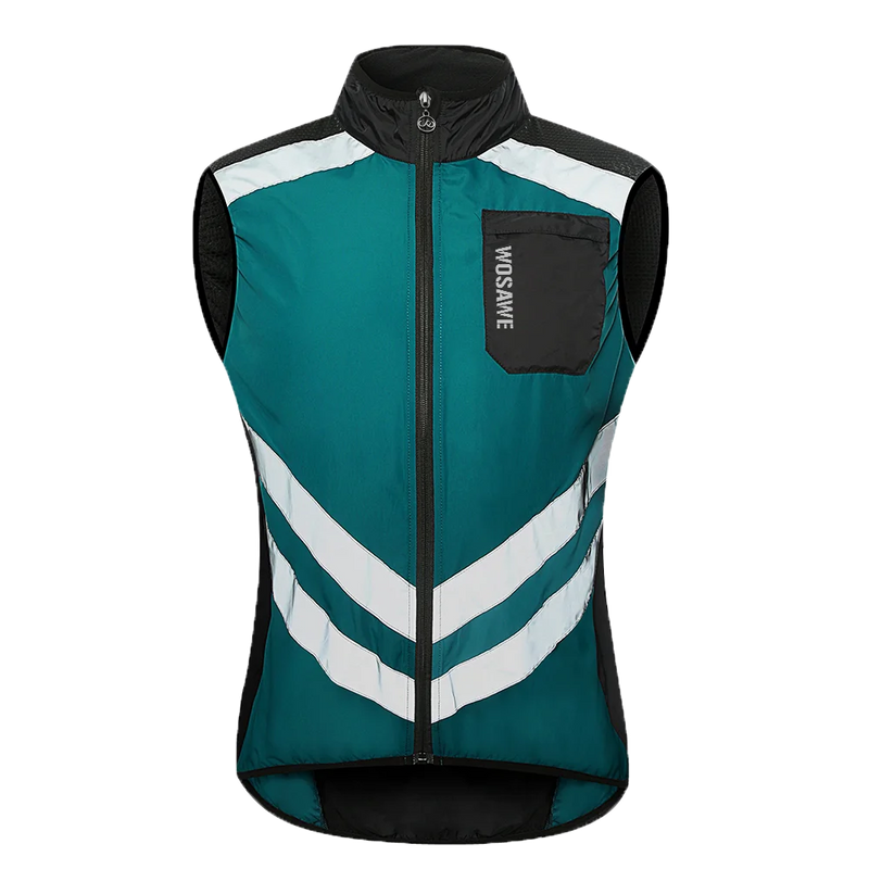 Gilet Ultraleggero WOSAWE Antivento per Moto Abbigliamento Ciclismo - immagine 11