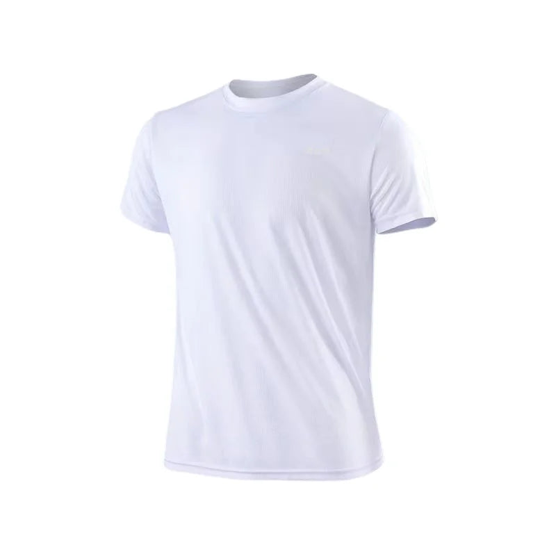T-shirt da uomo a maniche corte ad asciugatura rapida palestra - immagine 15