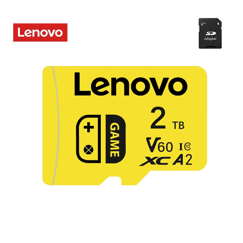 Lenovo 2TB Micro TF sd Card scheda di memoria microSDXC Per Nintendo Switch gioco Storage128GB Fino a 100Mb/s 512GB Switch Scheda di memoria