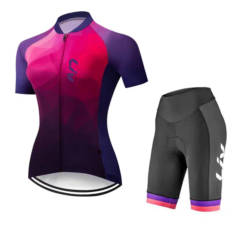 Maglia da ciclismo LIV donna pantaloncini estivi - immagine 12