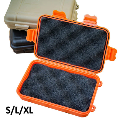 Scatola Impermeabile Outdoor S/L/XL – Contenitore Survival Antiurto per Campeggio, Pesca e Viaggio - Campeda