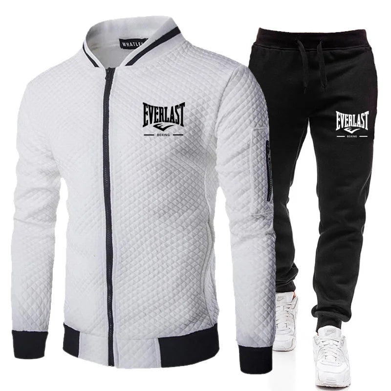 EVERLAST BOXING Set Giacca e Pantaloni da Uomo Primavera/Autunno