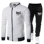 EVERLAST BOXING Set Giacca e Pantaloni da Uomo Primavera/Autunno - White S(US 36) - immagine 7