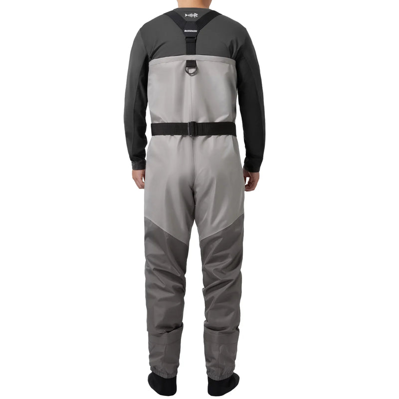 BASSDASH Wader da pesca Calzino leggero FW08 Trampolieri traspiranti uomo Petto - immagine 4