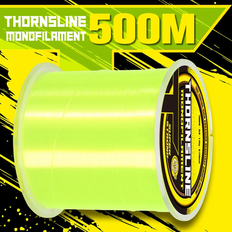 Thornsline 500M 1000M Lenza da pesca in nylon Monofilamento ad alta resistenza - immagine 17
