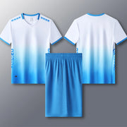 Tuta da badminton donna Pallavolo Ping pong Uniforme Pantaloncini a maniche corte - immagine 3