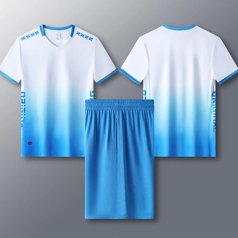 Tuta da badminton donna Pallavolo Ping pong Uniforme Pantaloncini a maniche corte - immagine 3