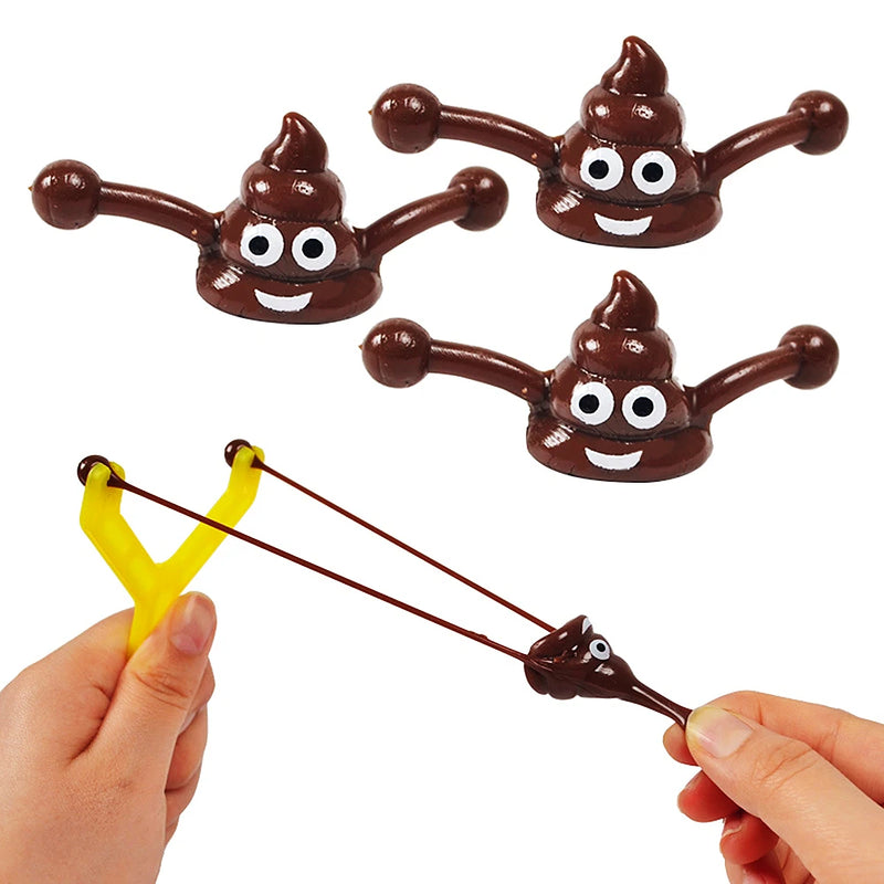 Set di 12 divertenti giocattoli colorati per cacca finta per bambini, borsa per bomboniere per feste di compleanno, riempitivo Piñata, per ragazzi e ragazze, regali per feste