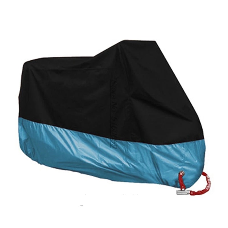 Telo Coprimoto Impermeabile Universale – Copertura Moto Anti-UV Antipolvere per Scooter e Moto (M-4XL, 11 Colori) - Campeda