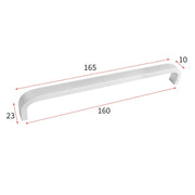 Set di 12 Maniglie Moderne per Armadio 64mm/96mm/128mm/160mm/192mm in Alluminio Solido - immagine 15