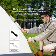 Tenda da Campeggio Automatica 3-4 Persone – Apertura Rapida Impermeabile e Anti-UV - Campeda