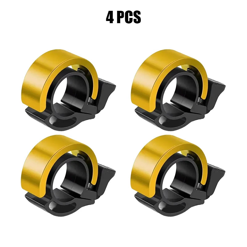 Campanello per Bicicletta in Lega da 2/4/8/16 Pezzi - 4 Pcs Gold - immagine 22