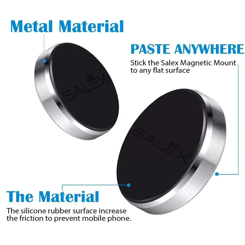 Supporto magnetico per telefono auto universale iPhone Xiaomi Huawei Samsung Adesivo - immagine 5