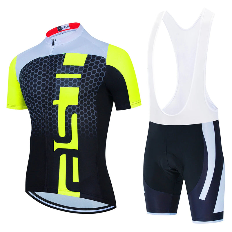 Set di maglie da ciclismo estive Ropa abbigliamento uomo - immagine 8
