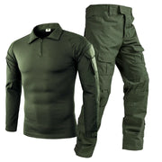 Kit tattici Tute mimetiche da esterno per uomo Uniforme combattimento Pantaloni - immagine 14