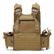 Gilet Multifunzionale a Sgancio Rapido con Taglio Laser MOLLE - immagine 9