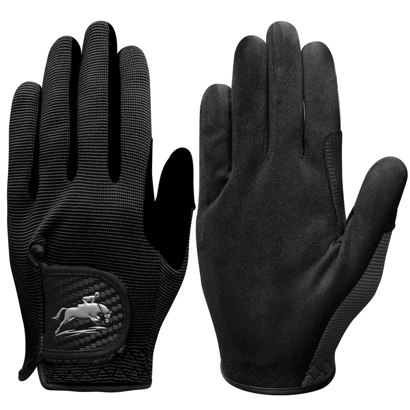 Guanti da equitazione premium in pelle di capra antiscivolo - immagine 12