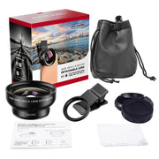 APEXEL Kit obiettivo per telefono 0 45x super grandangolare e micro macro 12 - immagine 6