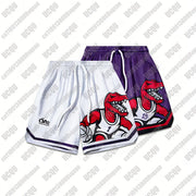 Nuovi Pantaloncini da Basket Uomo con Grafica Dinosauro