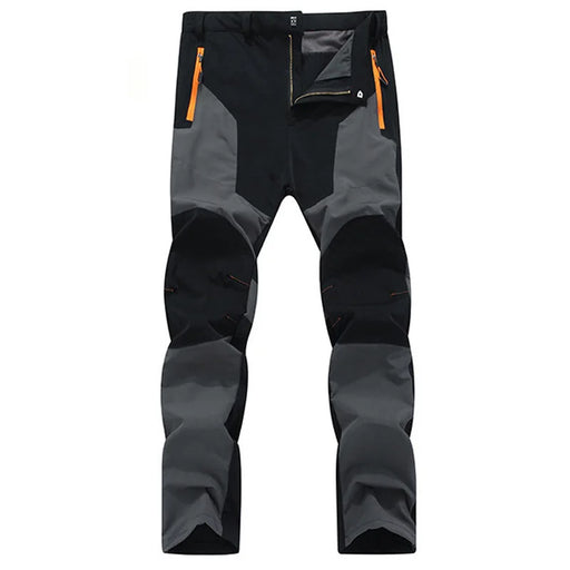 TRVLWEGO Pantaloni da campeggio escursionismo uomo anti-UV resistenti all'usura ad - immagine 2