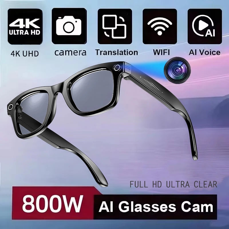 fotocamera da 800 W Occhiali AI uomo che cambiano colore traduzione intelligenti - immagine 11
