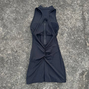 Pantaloncini da yoga attillati in vita con scrunch tinta unita Set donna cerniera - immagine 8