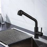 Rubinetto da cucina nero Estraibile Lavello Miscelatore per spruzzatore a flusso - immagine 11