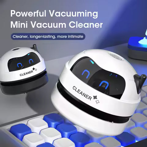 Mini Desk Dust aspirapolvere portatile aspirapolvere staccabilizzle Wireless Table rimozione della polvere spazzola per la pulizia strumenti per la pulizia