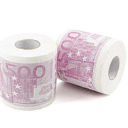 Carta igienica Euro simulata creativa a 2 strati, divertente carta igienica Euro, carta igienica creativa in rotolo, carta igienica per oggetti di scena