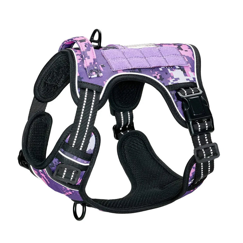 Pettorina tattica militare per cani senza tirare - immagine 9