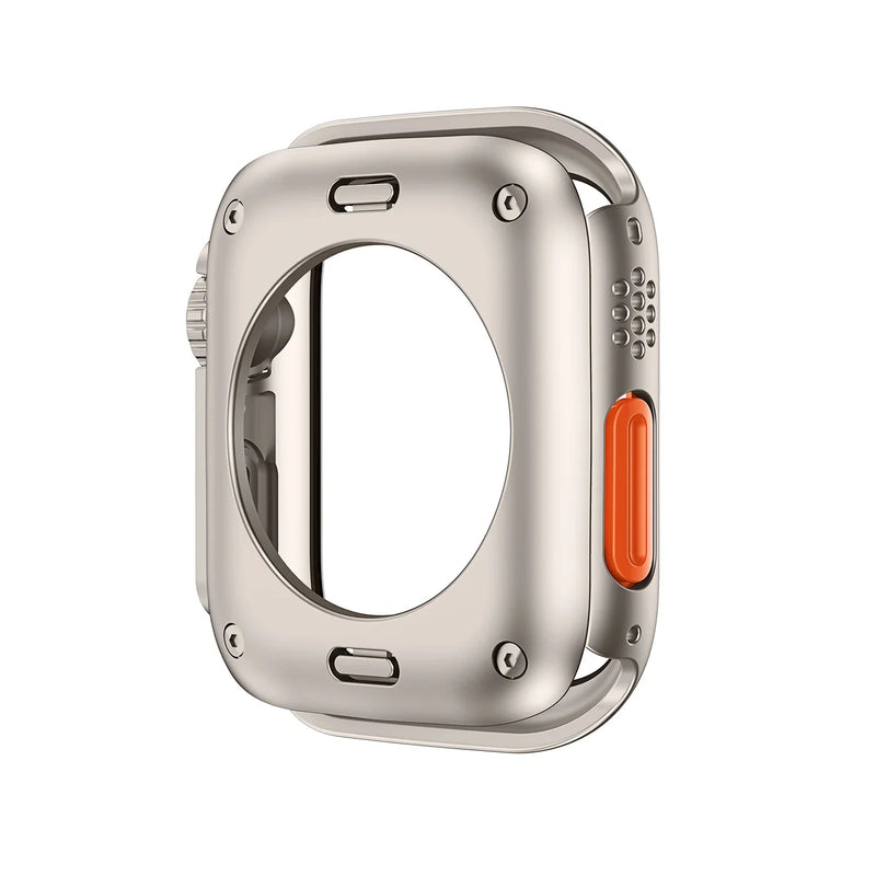 Custodia protettiva per schermo per Apple Watch 45mm 44mm 40mm 41mm Custodia rigida per paraurti anteriore posteriore per PC iwatch 9 8 7 SE 6 5 4 Cambia in Ultra - Campeda