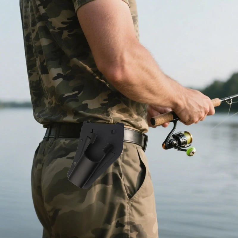 Comoda cintura di supporto per la vita con porta canna da pesca - immagine 6